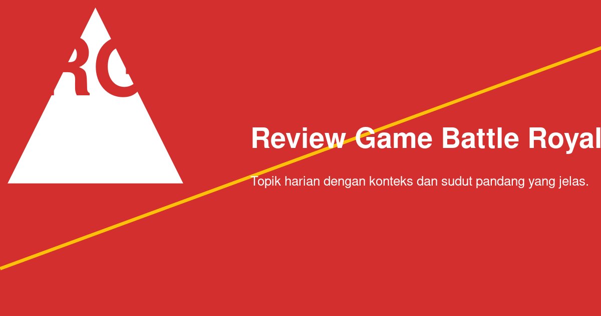 Review Game Battle Royale Seluler: Apa yang Paling Terasa di HP Murah?